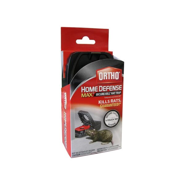 Home Defense Rodent Trap Efficient Disposal No Touch