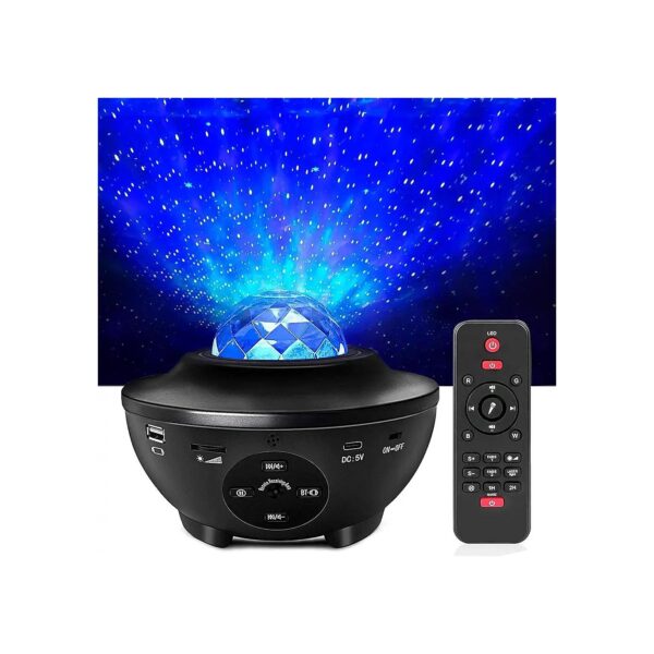 Home Theater Star Projector with LED Nebula Cloud and Built-in Bluetooth