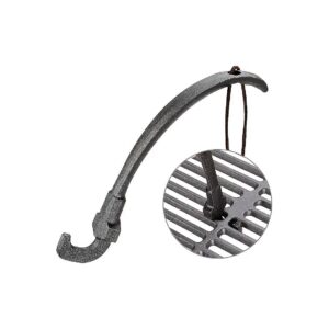 Hot Surface Grill Lifter for Charcoal and Gas Grills with Ergonomic Handle