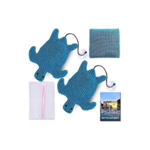 Hot Tub Scum Absorber 2 Pack Turtle Scum Absorber for Reduced Maintenance