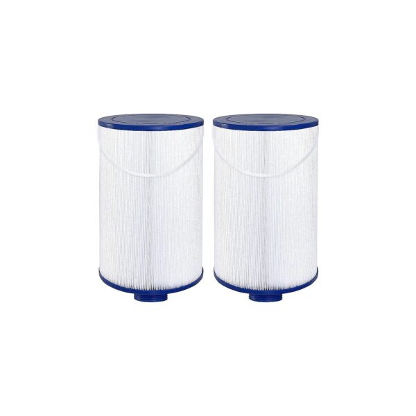 Hot Tub Spa Filter, 2-Pack with Fine Thread and Closed Top, Easy to Clean and Maintain