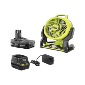 Hybrid Power Tool Fan With Compact Design And 18 Volt Power Source