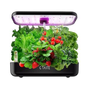 Hydroponics Growing Kit with LED Light and Germination Kit for Family Home