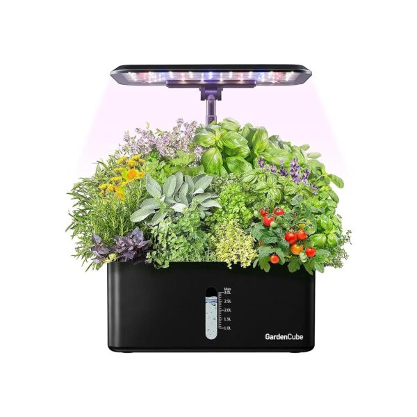 Hydroponics Growing System Indoor Garden with LED Grow Light and Quiet Pump