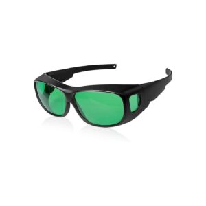 Hydroponics LED Grow Room Green Glasses for Eye Protection