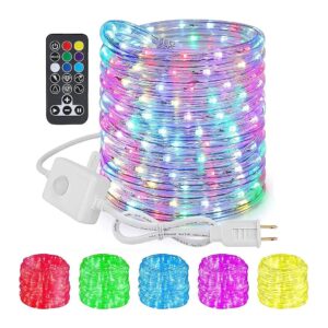 IP65 Waterproof LED Rope Lights for Home, Garden, and Patio Use