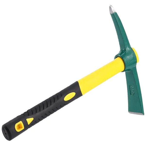 Inch Long Non-Slip Handle Mattock Tool for Easy Gardening and Prospecting