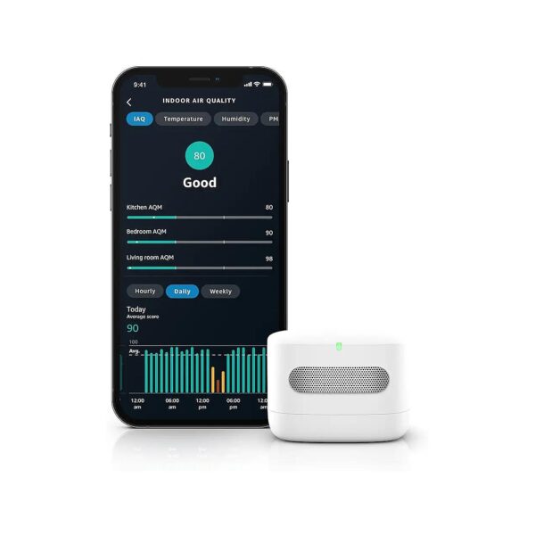 Indoor Air Quality Monitor Tracker with Alexa Integration