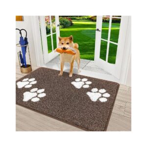 Indoor Floor Mats for Entryway Use with Soft and Absorbent Material