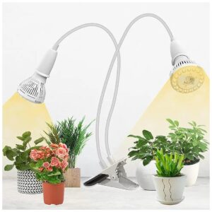 Indoor Full Spectrum Plant Light with Replaceable Bulb 300W Equivalent Led Grow Light