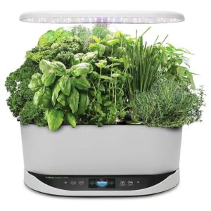 Indoor Garden with 9-Pod Seed Kit and LED Grow Light, Perfect for Herbs and Veggies