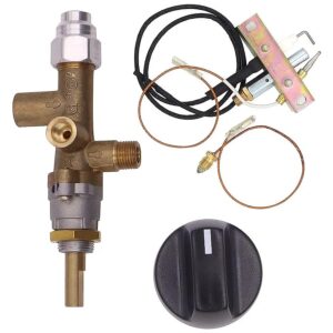 Indoor Gas Room Heater Safety Valve with Pilot Burner Assembly Parts