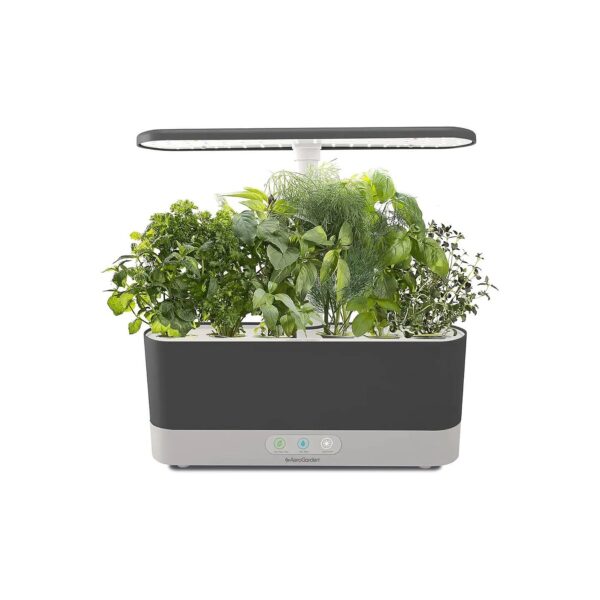 Indoor Hydroponic Garden for 6 Plants with LED Grow Light Technology