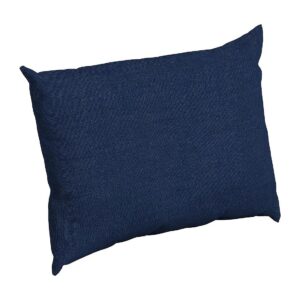 Indoor Outdoor Cushion Back Support Pillow Sapphire Blue Leala