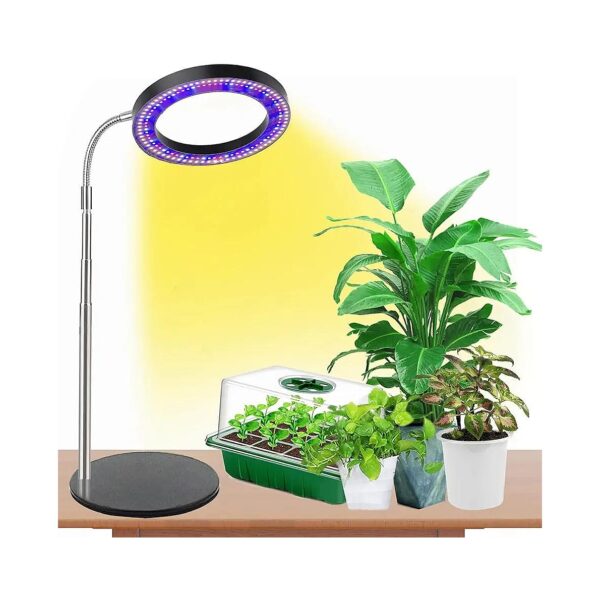 Indoor Plant Growth Light with 6 Inch LED Grow Light and