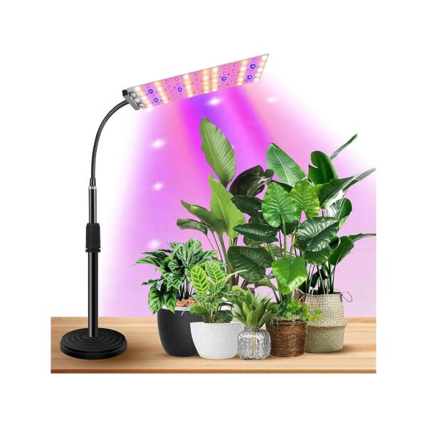 Indoor Plants Growth Lamp Full Spectrum LED Light with Adjustable Stand and App Control