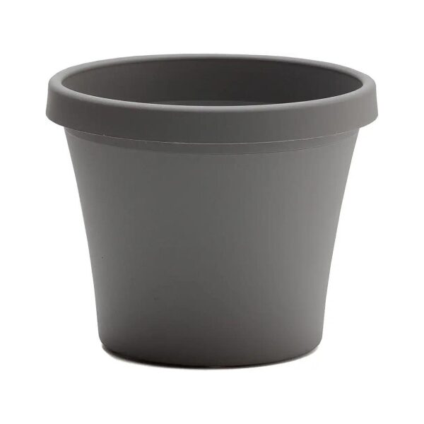 Indoor and Outdoor Garden Pot with Charcoal Gray Color and 16 Gallon Capacity