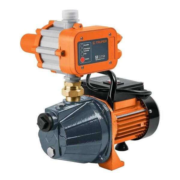 Industrial-Grade 1 HP Pressure Booster Pump with Black Finish