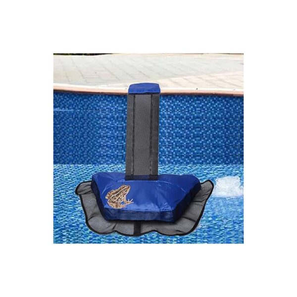 Inflatable Blue Escape Ramp for Toads, Mice, Birds