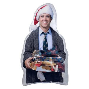 Inflatable Car Buddy Christmas Passenger Black with Photorealistic Clark Griswold Image