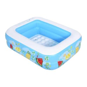 Inflatable Kiddie Pool for Kids and Family Backyard Fun