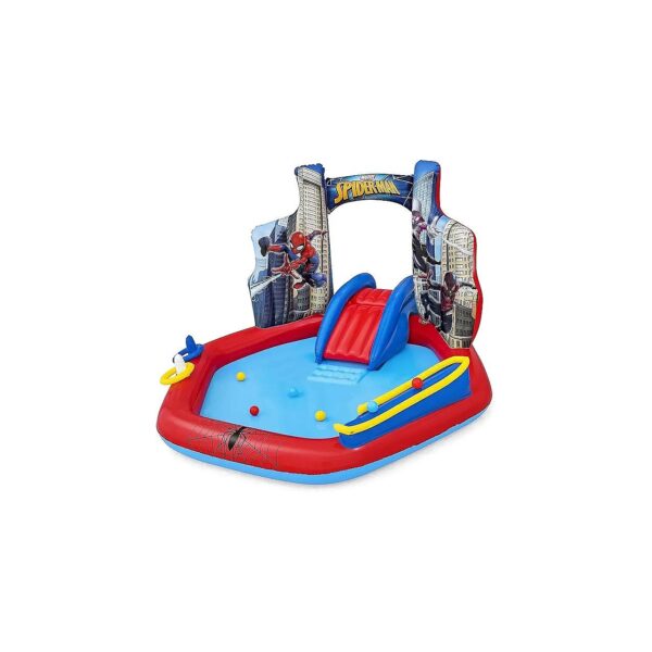 Inflatable Marvel Spider-Man Water Play Center for Kids Ages 2-Upto 6