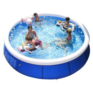 Inflatable Top Ring Pools for Kids and Adults, Perfect for Pool Parties