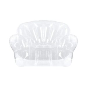 Inflatable Transparent Chair for Kids and Teenagers with Soft and Easy Handling