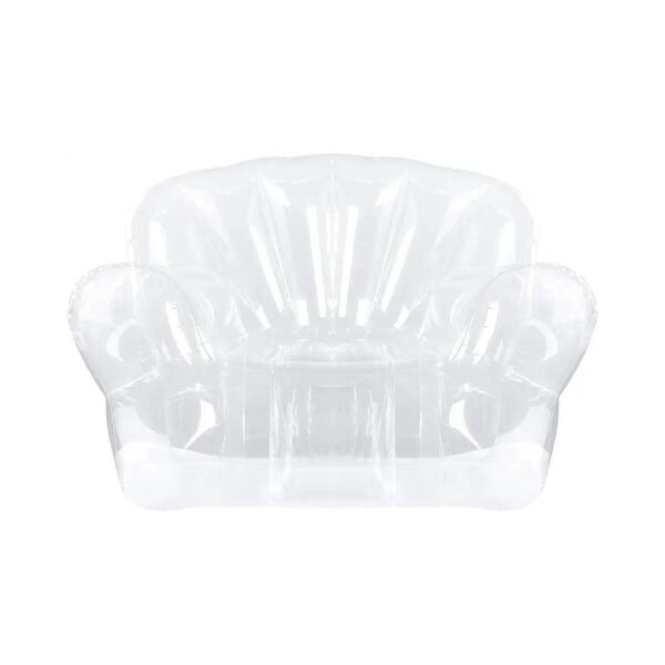 Inflatable Transparent Chair for Kids and Teenagers with Soft and Easy Handling