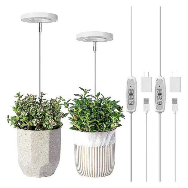 Innovative LED Grow Light for Indoor Plants with 4 Adjustable Brightness Levels