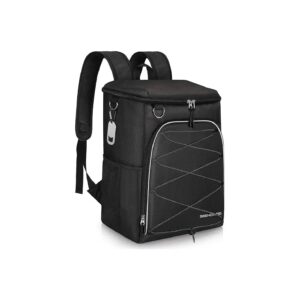 Insulated Backpack Cooler for Lunch Picnic Fishing Hiking Camping with Cold Storage