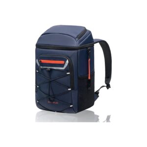 Insulated Cooler Backpack with Adjustable Straps and Multiple Compartments