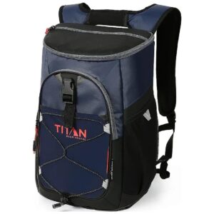 Insulated Cooler Backpack with SuperFoam ColdBlock Base and Abrasion Resistant Exterior