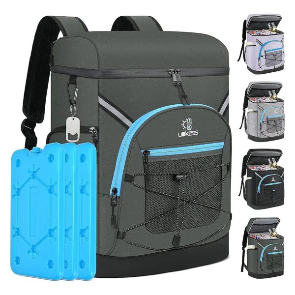 Insulated Leakproof Backpack Cooler for Beach and Outdoor Activities