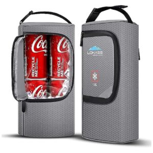 Insulated Portable Cooler Case for Soft Waterproof Beer Sleeve Drinks and Bottled Water