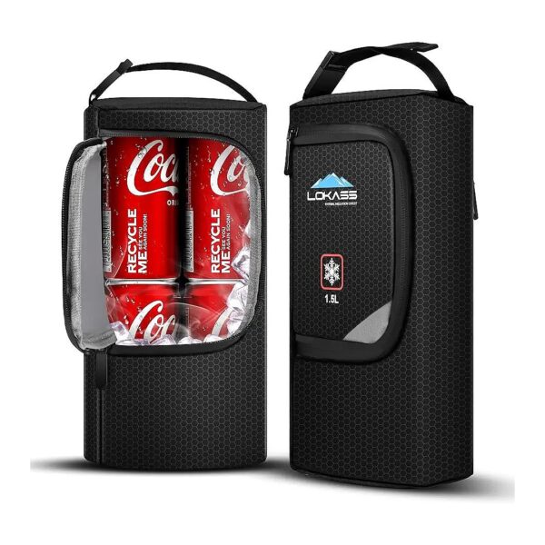 Insulated Tour Bag Cooler for Golf Players with Large Capacity Drink Storage and Umbrella