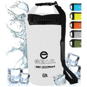 Insulated Waterproof Floating Cooler Bag for Kayaking Fishing Beach