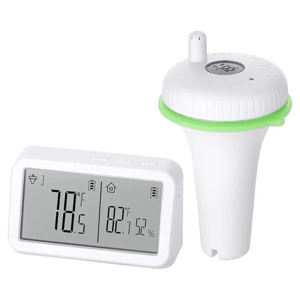 Ipx7 Waterproof Digital Pool Thermometer Set for Swimming Pools and Hot Tubs