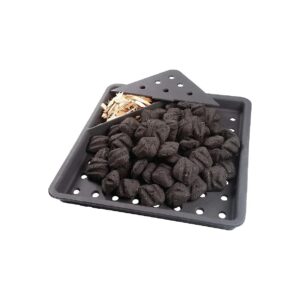 Ironclad Charcoal Smoker Tray for High-End Gas Grills and Backyards