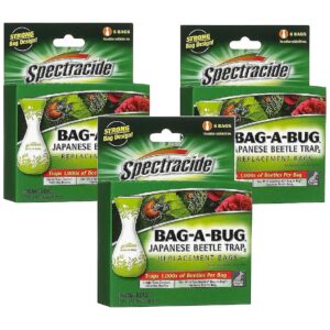 Japanese Beetle Trap Replacement Bags for Continuous Beetle Control