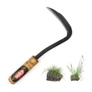 Japanese Garden Tool with Sharp Edge and Durable Construction for Weeding