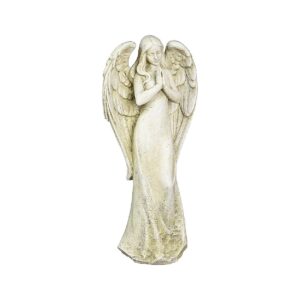 Joseph's Studio Holy Family Praying Angel Statue for Garden Decoration