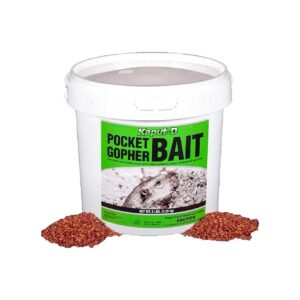 Kaput-D Pocket Gopher Bait 5 Lb Bucket for Effective Rodent Control