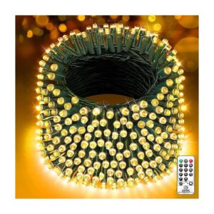 LED Christmas Lights for Home Decor - 403FT Long with 8 Modes and Timer