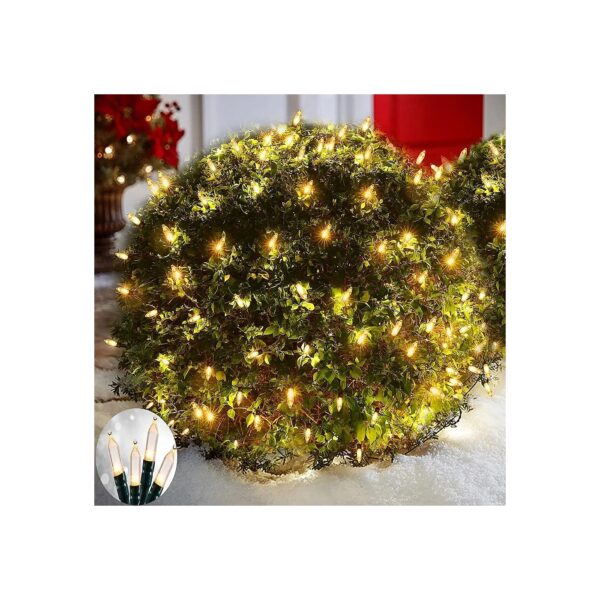 LED Christmas Net Lights for Indoor and Outdoor Decorations, 5x