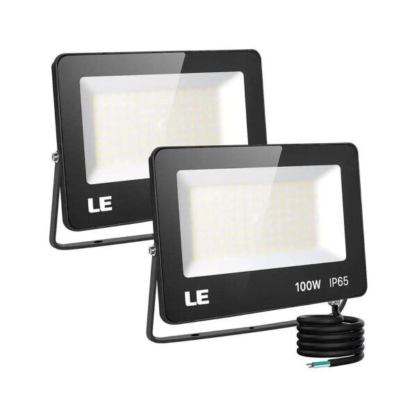 LED Flood Light 10000lm 5000K Daylight White 900W HPS Equivalent Exterior