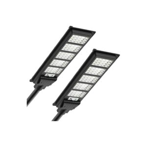 LED Flood Light with Solar Power and Motion Sensor for Outdoor Lighting and Security