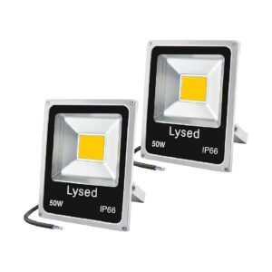 LED Flood Lighting Solutions for Dark Backyard or Tree Lighting 50W 12V