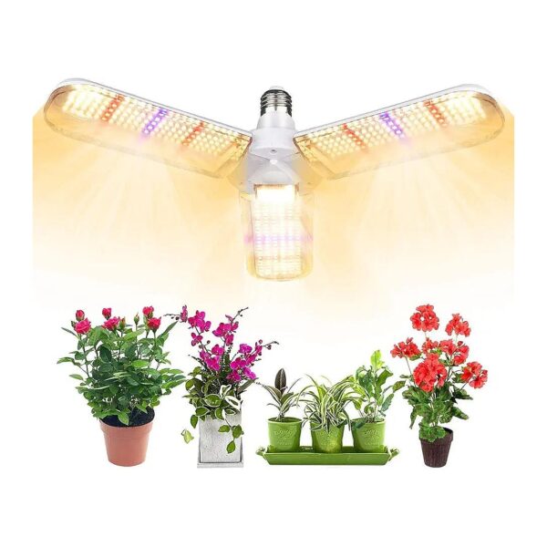 LED Grow Light Bulb with Linear Spectrum for Plant Growth and Development