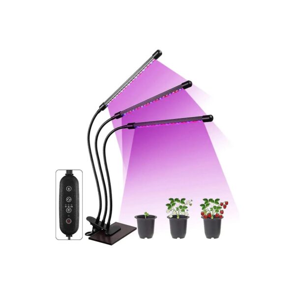 LED Grow Light for Indoor Plants with 8 Dimmable Levels and 3 Lighting Modes